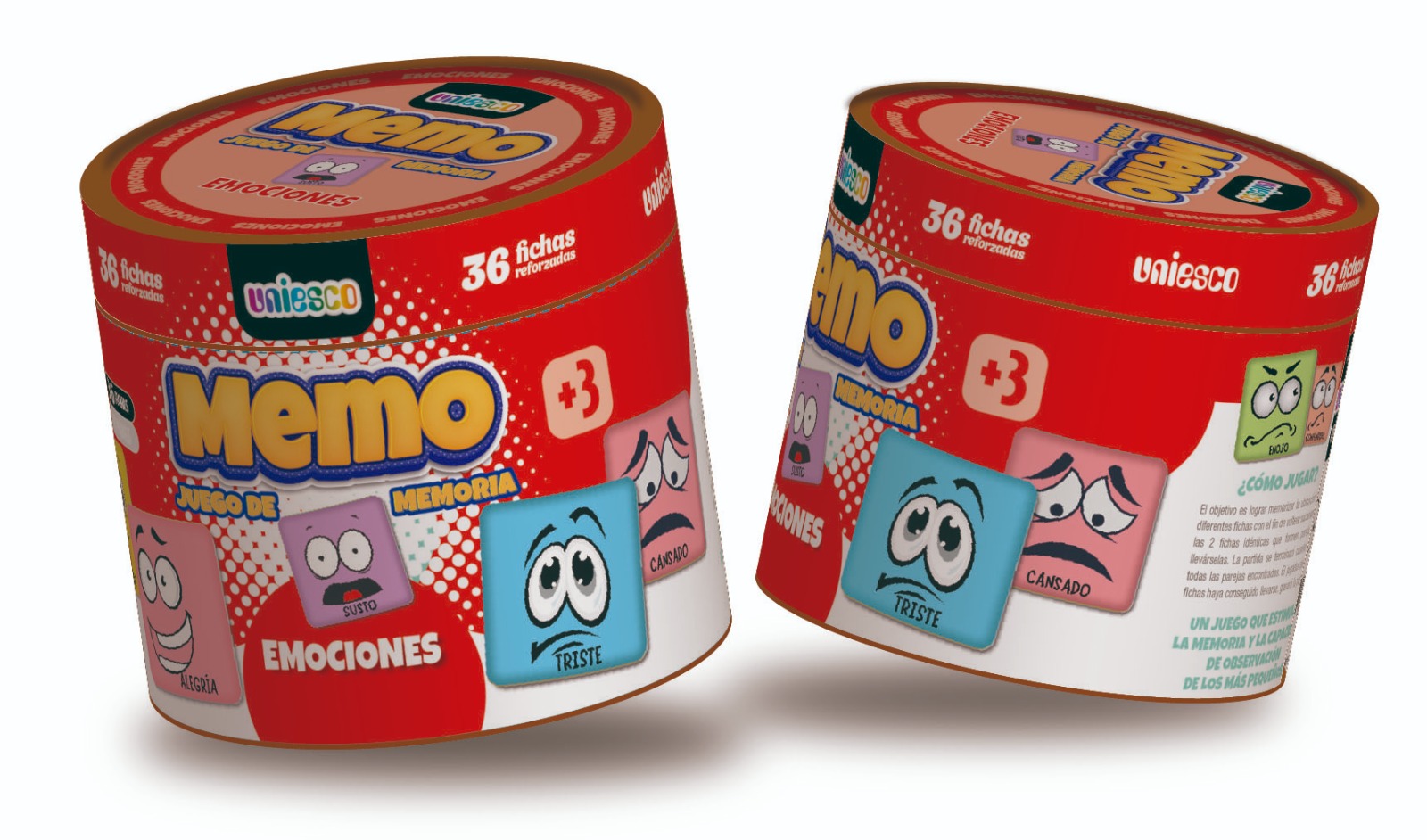 Memo Emociones 36 Fichas – Uniesco