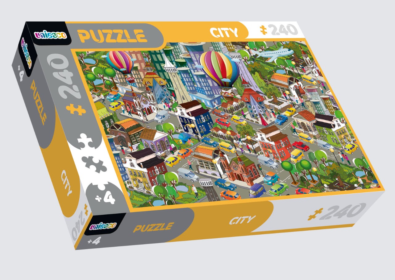 Rompecabezas City 240 Piezas – Uniesco