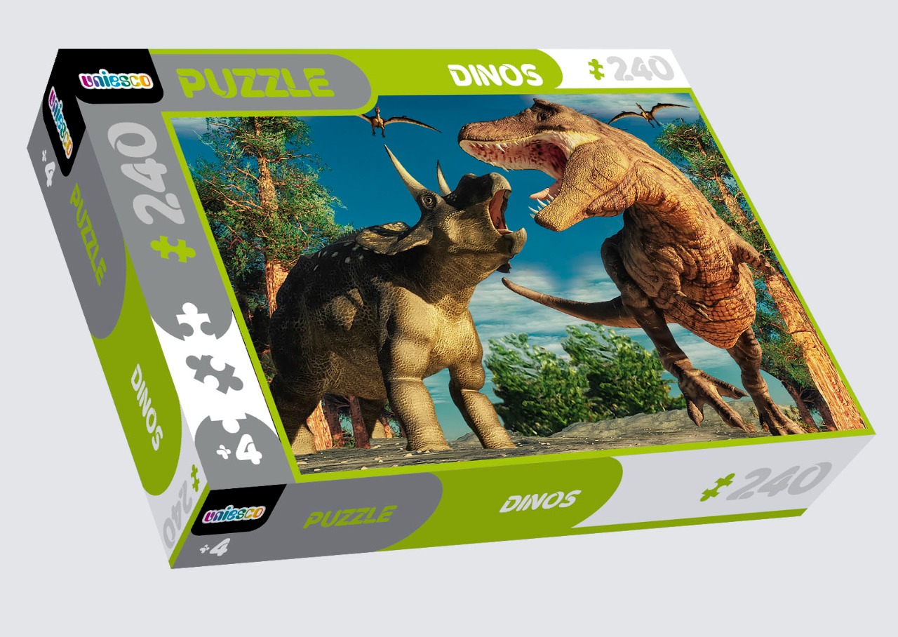 Rompecabezas Dinos 240 Piezas – Uniesco