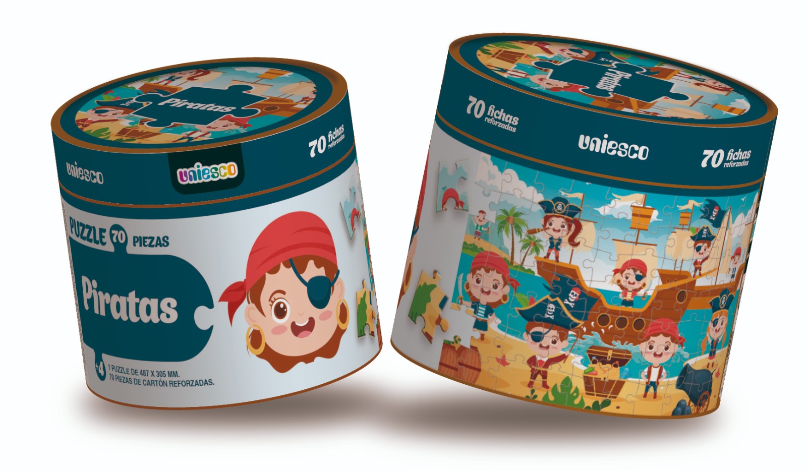 Puzzle Piratas 70 Piezas – Uniesco