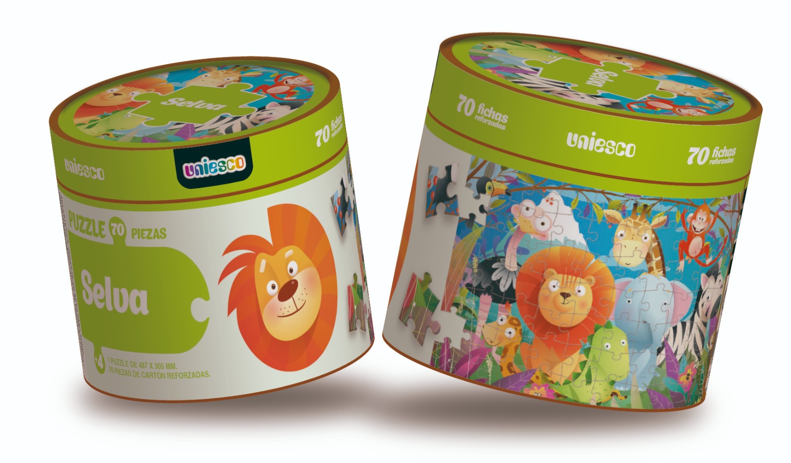 Rompecabezas Selva 70 Piezas – Uniesco